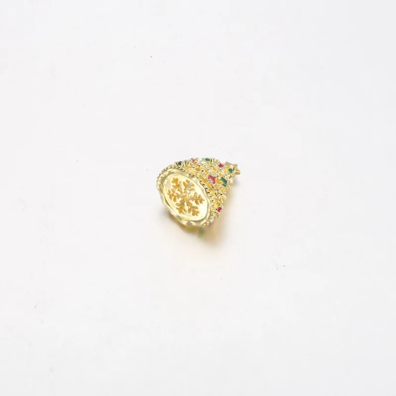 (Bild für) PANDORA Glitzer-Weihnachtsbaum-Charm - 769226C01 - Ansicht 10