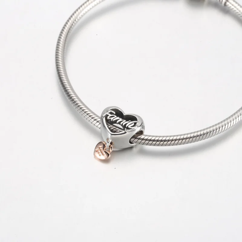 (Bild für) PANDORA Love You Family Herzanhänger - 782326C00 - Ansicht 7