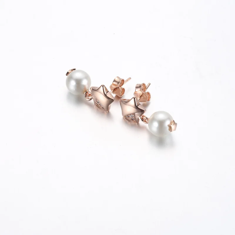 (Bild für) PANDORA Lucky Star Series Jane Star Ohrstecker - 282488C01 - Ansicht 2
