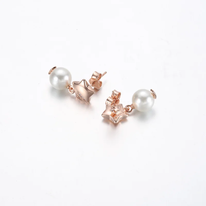 (Bild für) PANDORA Lucky Star Series Jane Star Ohrstecker - 282488C01 - Ansicht 3