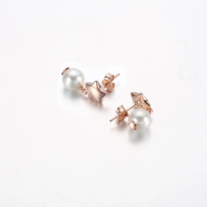 (Bild für) PANDORA Lucky Star Series Jane Star Ohrstecker - 282488C01 - Ansicht 5