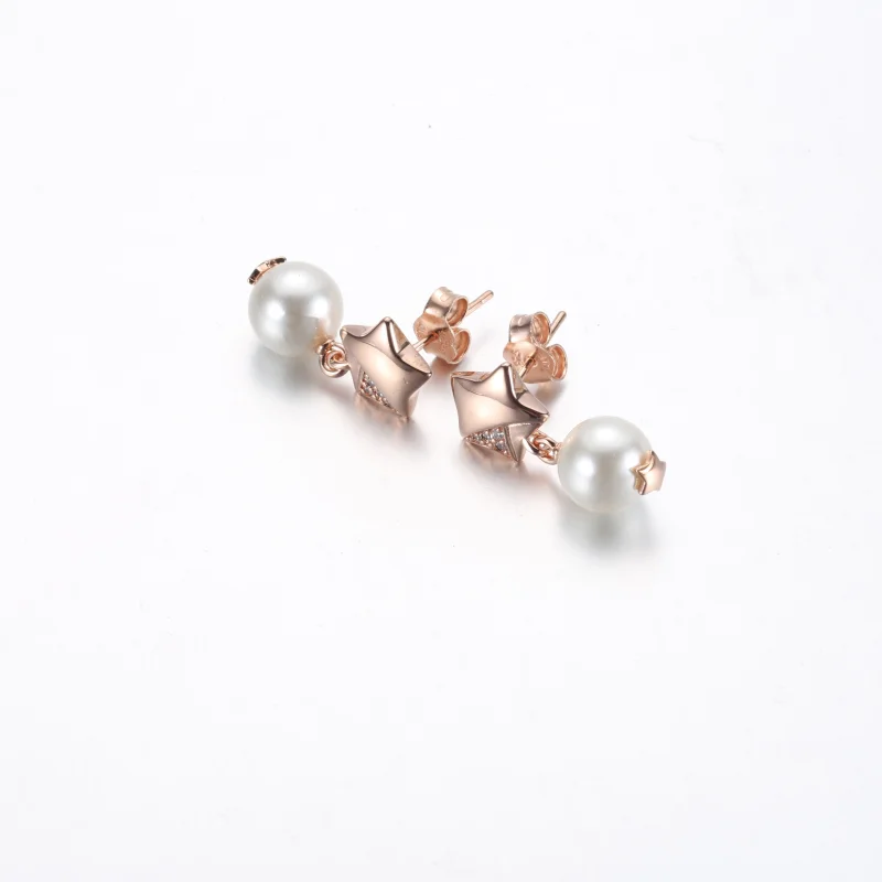 (Bild für) PANDORA Lucky Star Series Jane Star Ohrstecker - 282488C01 - Ansicht 6