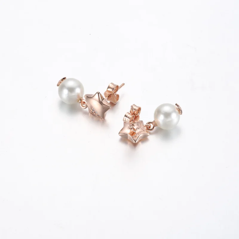 (Bild für) PANDORA Lucky Star Series Jane Star Ohrstecker - 282488C01 - Ansicht 7