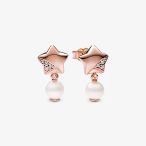 (Bild für) PANDORA Lucky Star Series Jane Star Ohrstecker - 282488C01