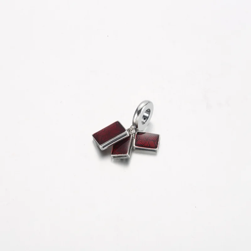(Bild für) PANDORA Mahjong Triple Dangle Charm - 792523C01 - Ansicht 6