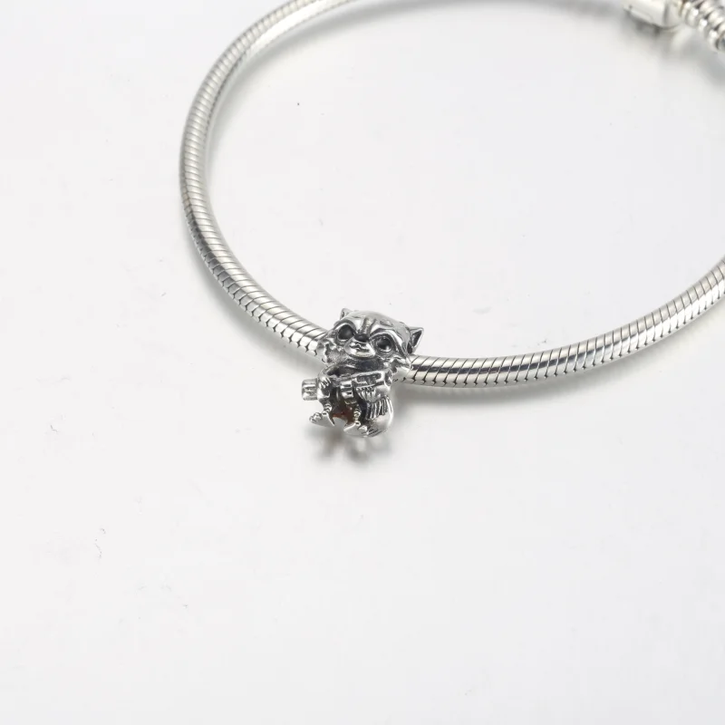 (Bild für) PANDORA Marvel Guardians of the Galaxy Raketen-Waschbär-Charm - 792563C01 - Ansicht 12