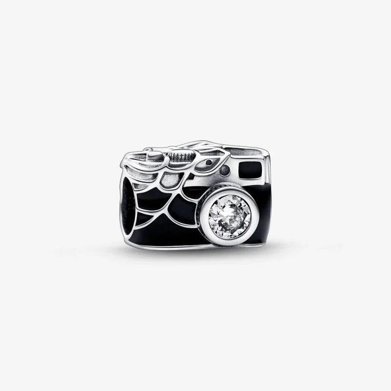 (Bild für) PANDORA Marvel Spider-Man-Kamera-Selfie-Charm - 792352C01