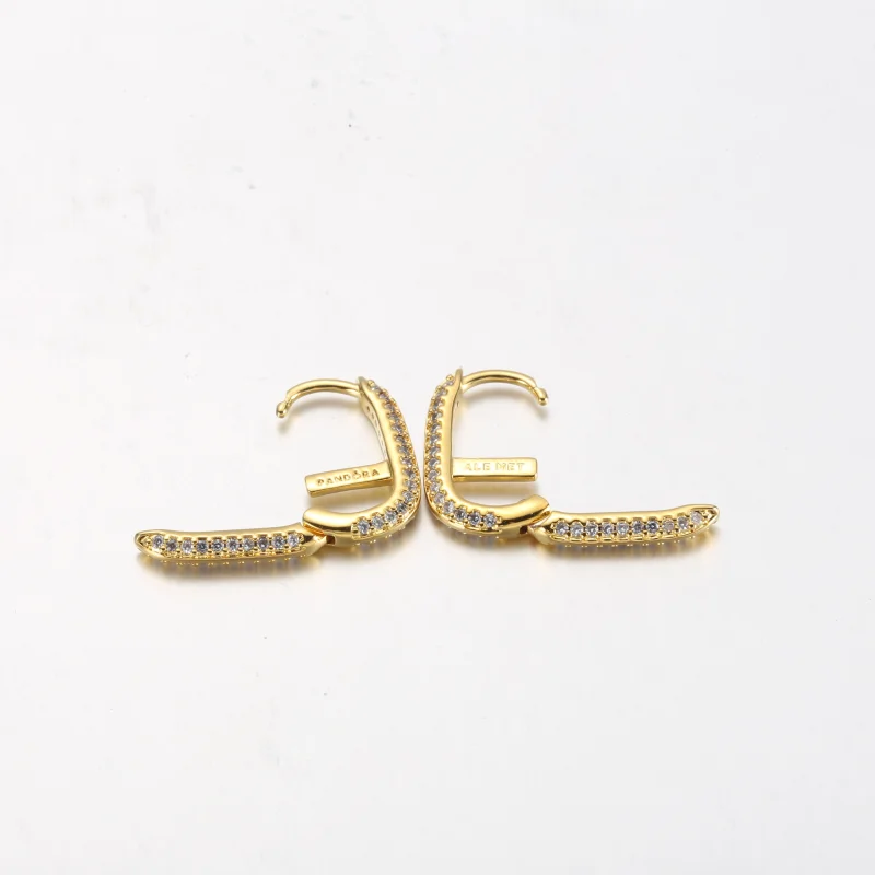 (Bild für) Pandora ME Pavé-Gliederohrring - 269682C01 - Ansicht 3