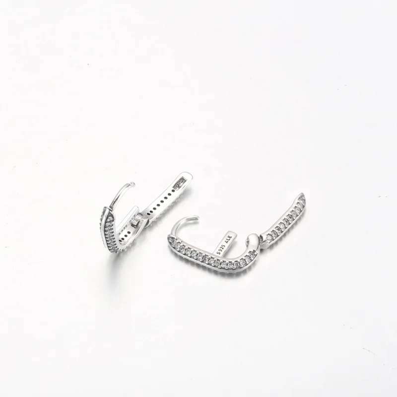 (Bild für) Pandora ME Pavé-Ohrring mit einem Glied - 299682C01 - Ansicht 6