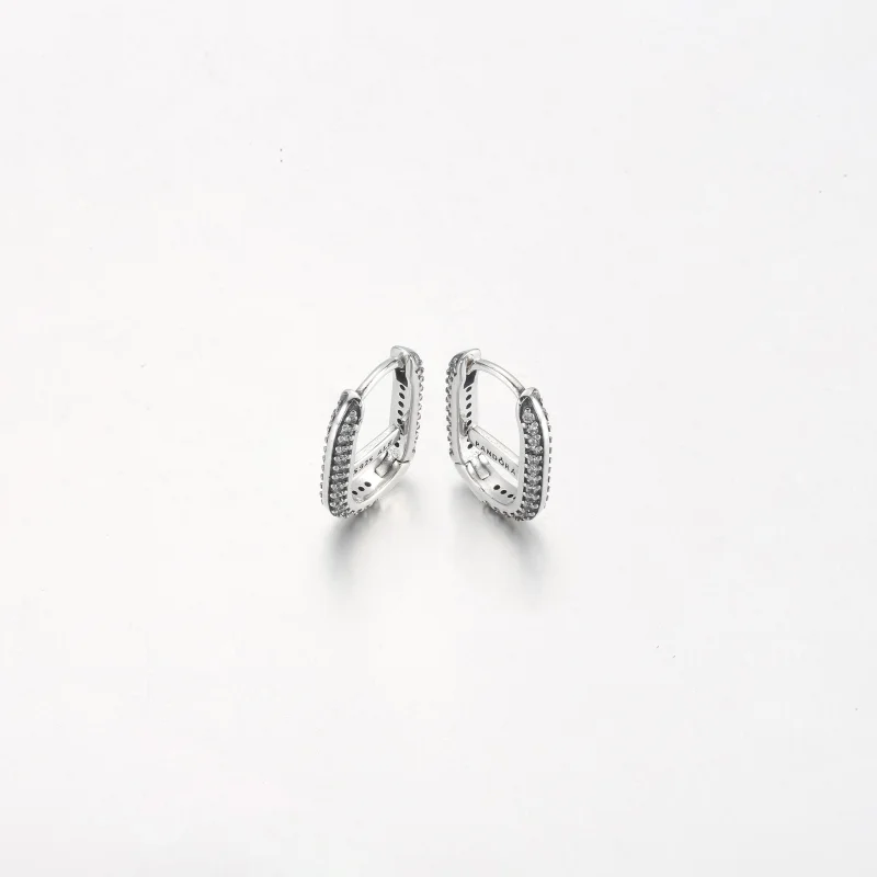 (Bild für) Pandora ME Pavé-Ohrring mit einem Glied - 299682C01 - Ansicht 8