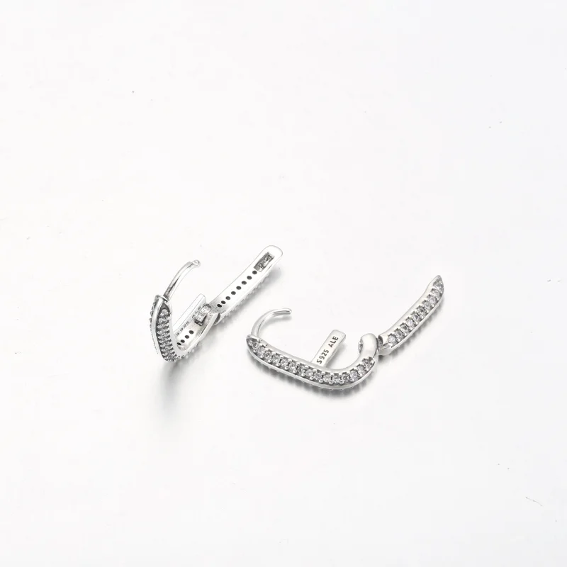 (Bild für) Pandora ME Pavé-Ohrring mit einem Glied - 299682C01 - Ansicht 10