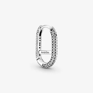 (Bild für) Pandora ME Pavé-Ohrring mit einem Glied - 299682C01
