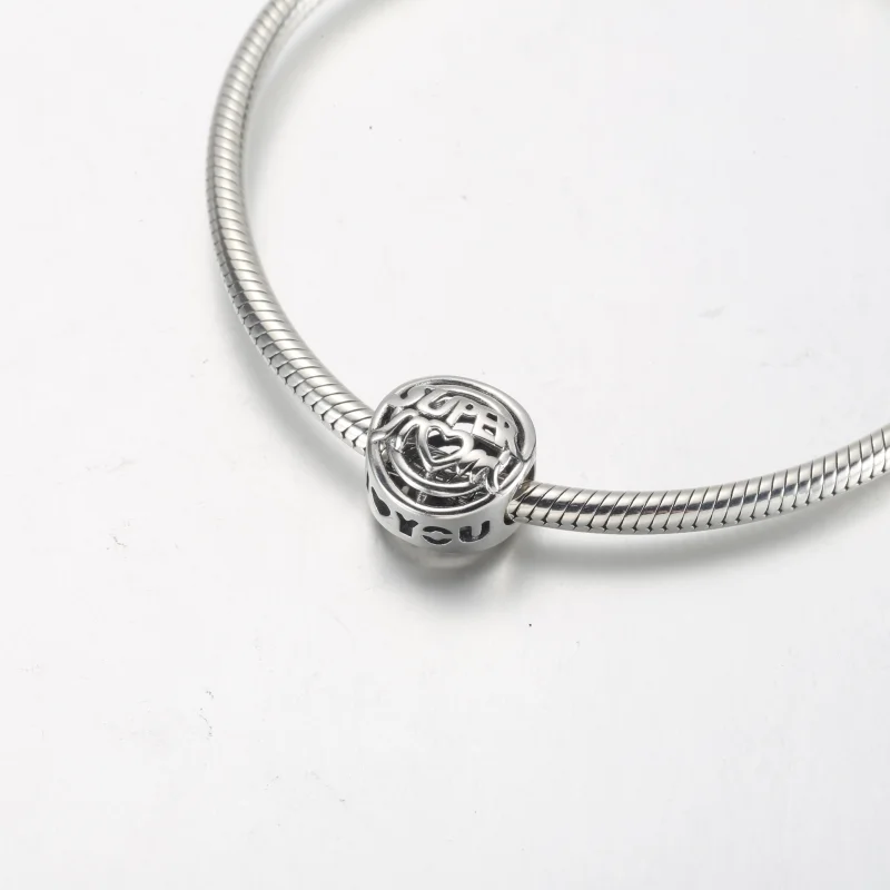 (Bild für) PANDORA Mom Hero Openwork-Charm - 792644C00 - Ansicht 9