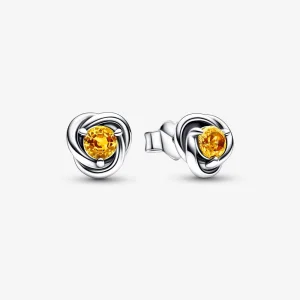 (Bild für) PANDORA November Honey Eternity Circle Ohrstecker - 292334C04