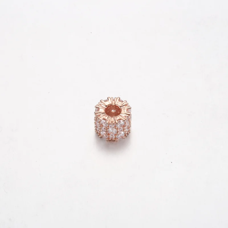 (Bild für) PANDORA Pink & Clear Sparkle Charm - 788487C01 - Ansicht 9