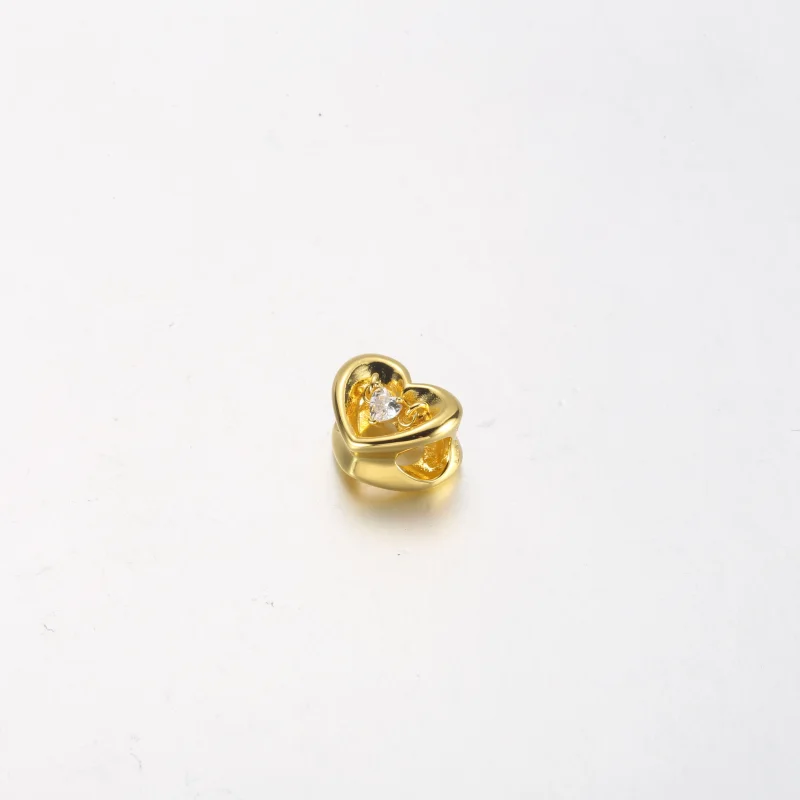 (Bild für) PANDORA Radiant Heart & Floating Stone Charm - 762493C01 - Ansicht 7