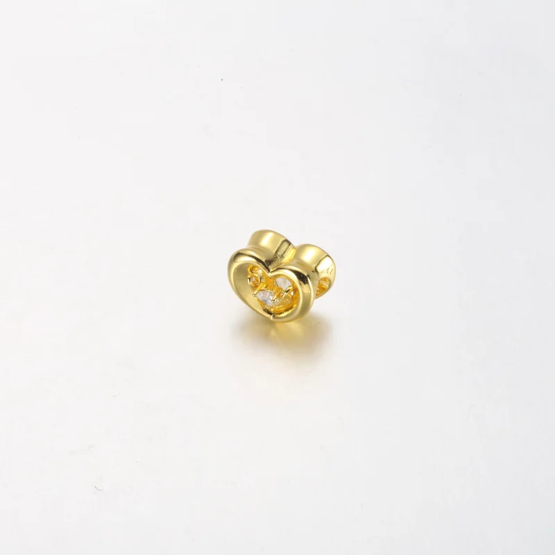 (Bild für) PANDORA Radiant Heart & Floating Stone Charm - 762493C01 - Ansicht 9