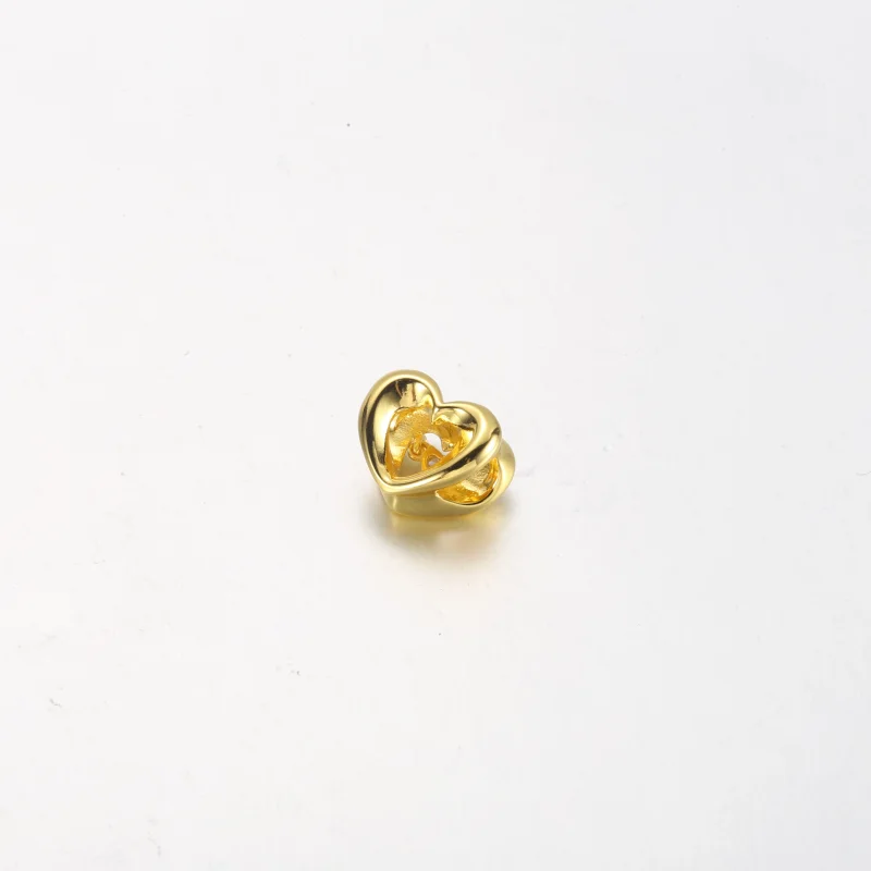 (Bild für) PANDORA Radiant Heart & Floating Stone Charm - 762493C01 - Ansicht 10