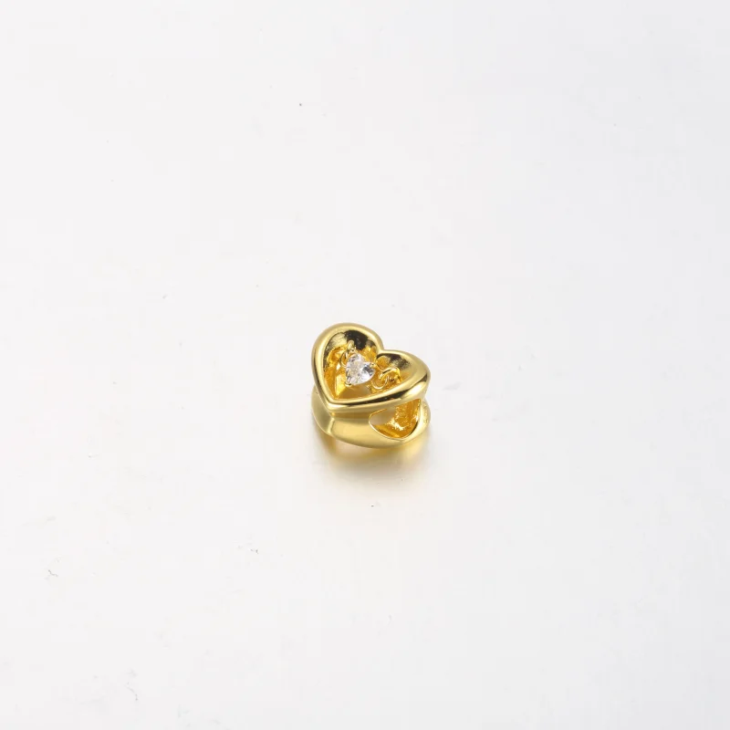 (Bild für) PANDORA Radiant Heart & Floating Stone Charm - 762493C01 - Ansicht 11