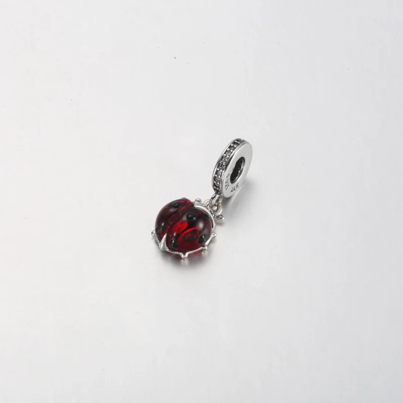 (Bild für) PANDORA Roter Marienkäfer-Anhänger - 792571C01 - Ansicht 5