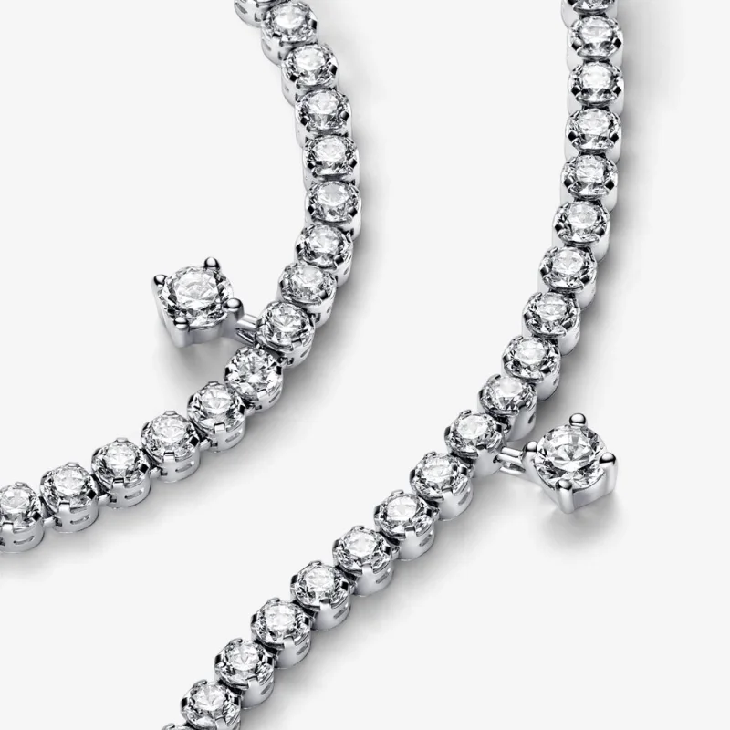 (Bild für) PANDORA Sparkling Drops Tennisarmband - 592401C01 - Ansicht 4