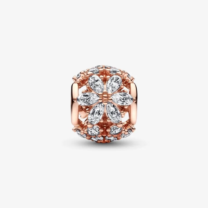 (Bild für) PANDORA Sparkling Herbarium Cluster runder Charm - 782383C01 - Ansicht 4