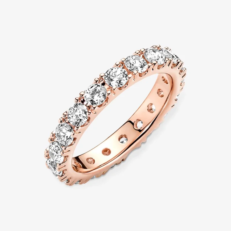(Bild für) PANDORA Sparkling Row Ewigkeitsring - 180050C01 - Ansicht 4