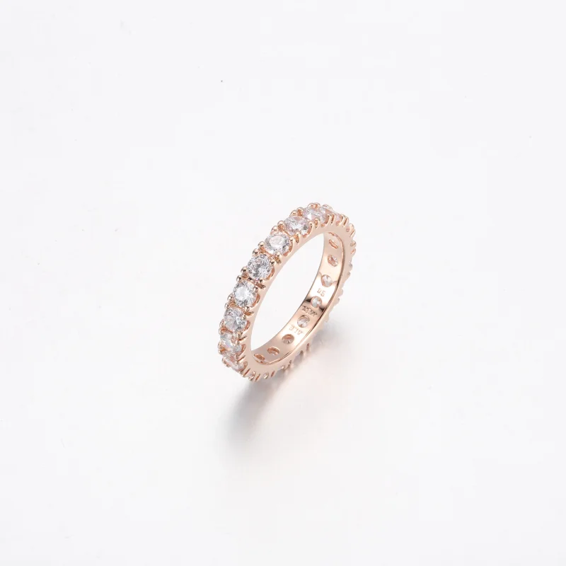 (Bild für) PANDORA Sparkling Row Ewigkeitsring - 180050C01 - Ansicht 8
