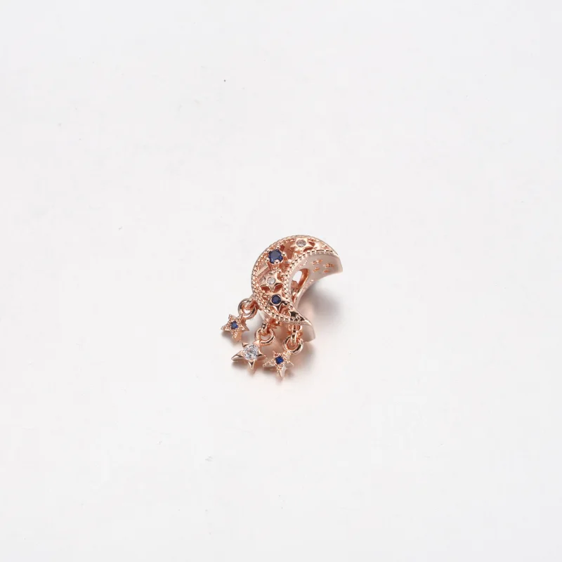 (Bild für) PANDORA Stern- und Halbmond-Charm - 789643C01 - Ansicht 5