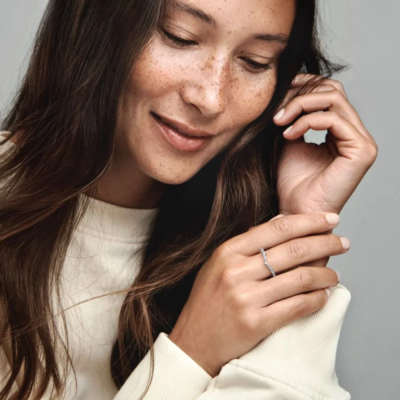 (Bild für) Pandora Timeless Wish Funkelnder Wechselring - 192390C01 - Ansicht 2