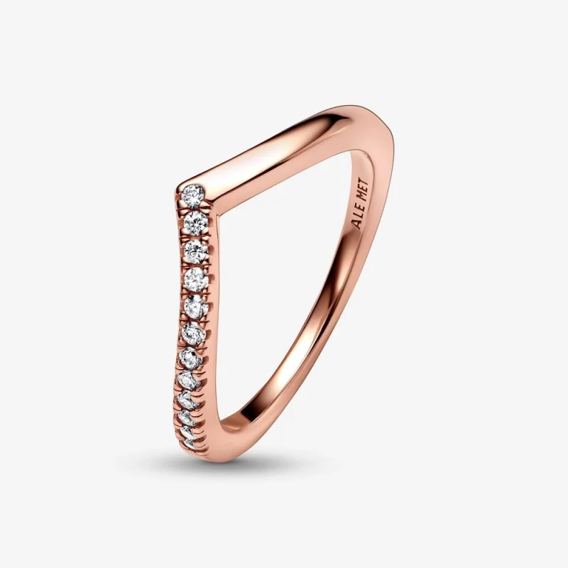 (Bild für) Pandora Timeless Wish halb funkelnder Ring - 182394C01 - Ansicht 4