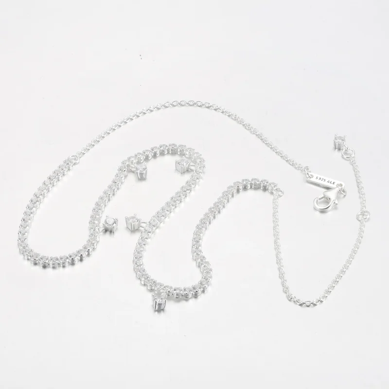 (Bild für) Pandora Tropfen Kette - 392405C01 - Ansicht 8