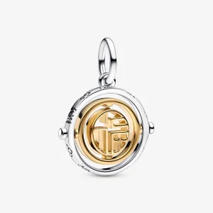 (Bild für) PANDORA Zweifarbiger Fu-Spinning-Anhänger - 762536C00