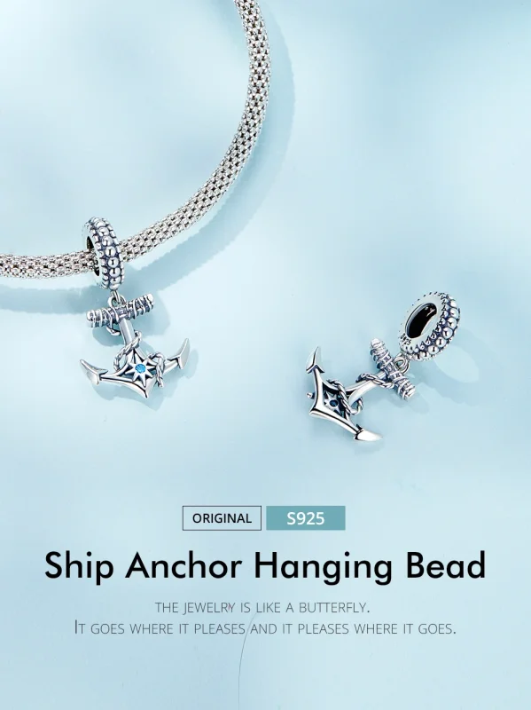 (Bild für) Charm-Anker im Pandora-Stil - SCC2401 - Ansicht 2