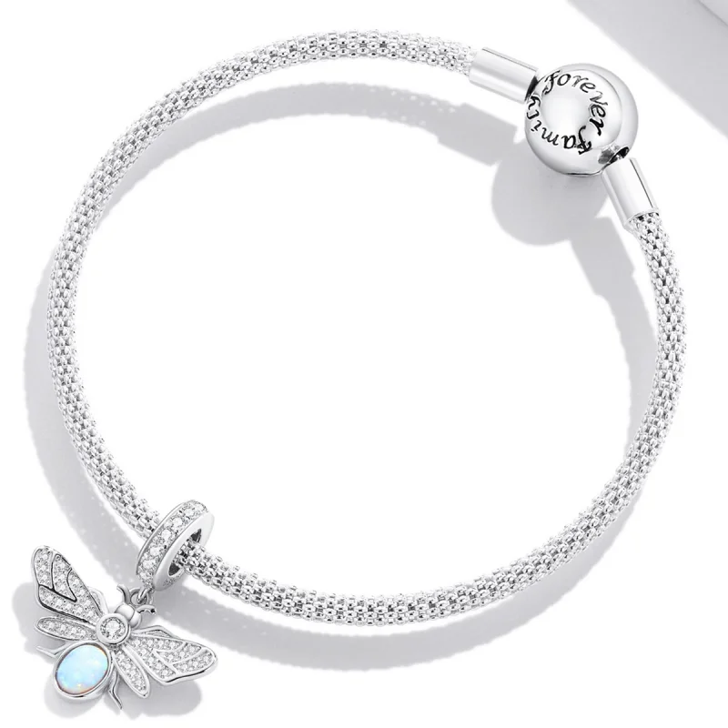 (Bild für) Charm im Pandora-Stil, der im Dunkeln leuchtet - BSC582 - Ansicht 3
