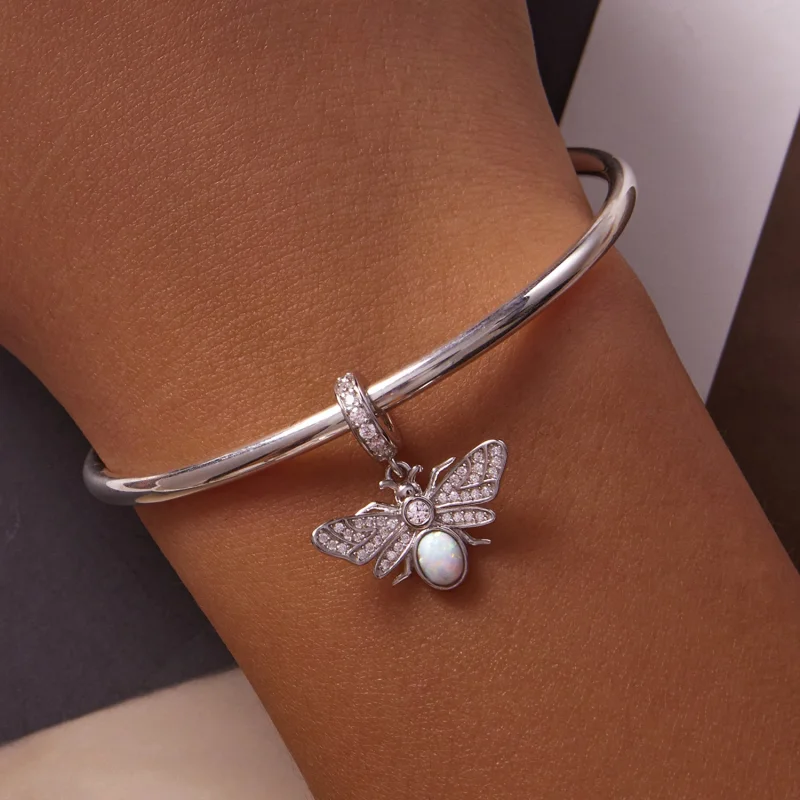 (Bild für) Charm im Pandora-Stil, der im Dunkeln leuchtet - BSC582 - Ansicht 5