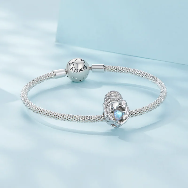(Bild für) Charm „Mutter und Sohn“ im Pandora-Stil - SCC2539 - Ansicht 5