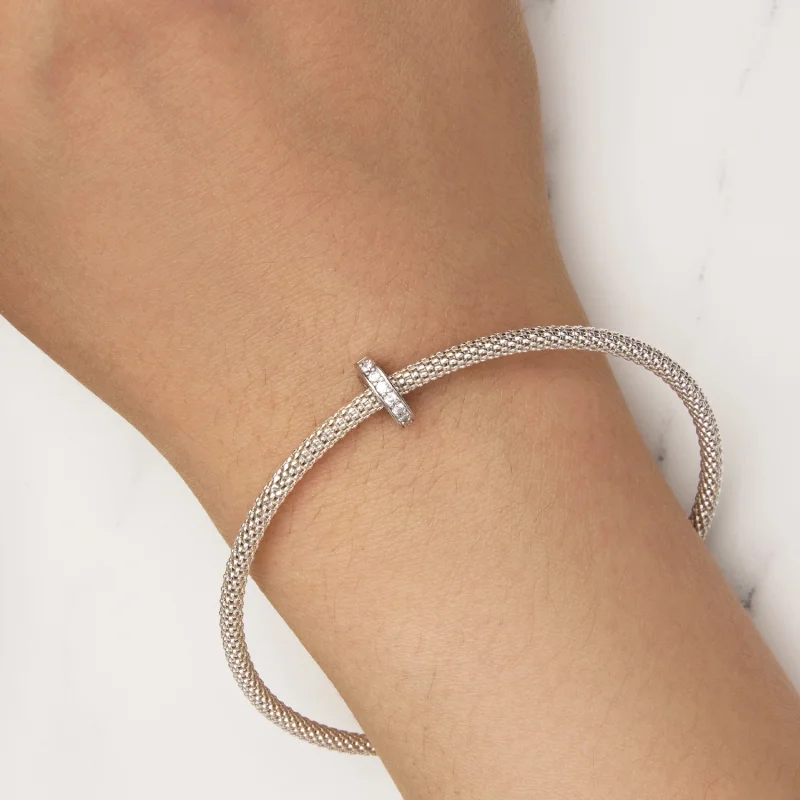 (Bild für) Clear Sparkle Spacer-Charm im Pandora-Stil - BSC886 - Ansicht 6