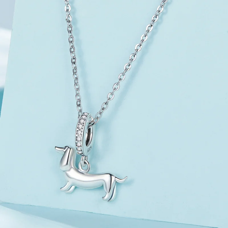 (Bild für) Dackel-Charm im Pandora-Stil - SCC2561 - Ansicht 2