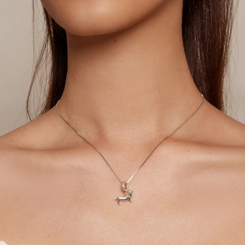 (Bild für) Dackel-Charm im Pandora-Stil - SCC2561 - Ansicht 5