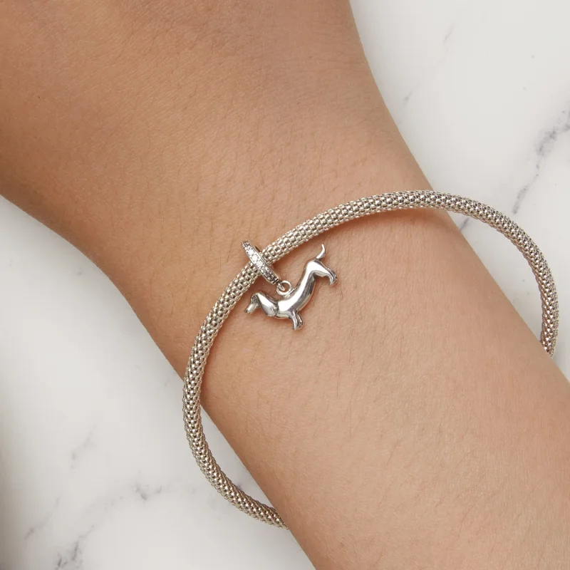 (Bild für) Dackel-Charm im Pandora-Stil - SCC2561 - Ansicht 7