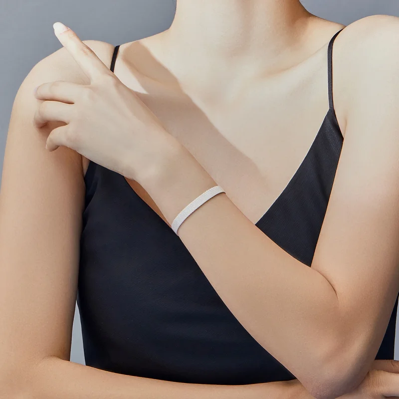 (Bild für) Flaches Armband im Pandora-Stil - SCX110 - Ansicht 6
