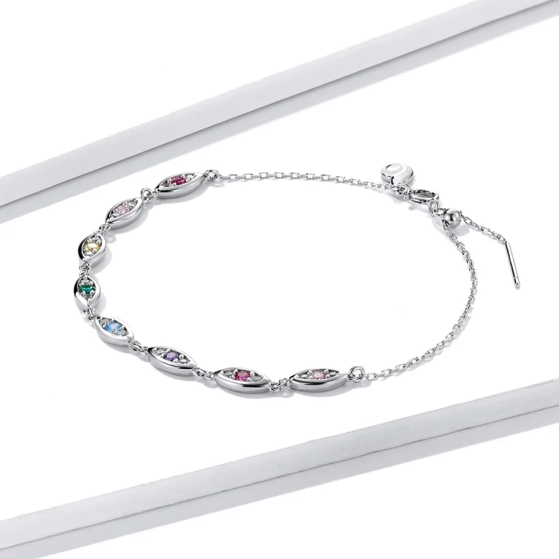 (Bild für) Funkelndes Armband im Pandora-Stil - BSB087 - Ansicht 3