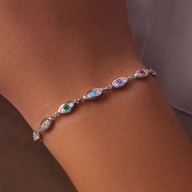 (Bild für) Funkelndes Armband im Pandora-Stil - BSB087 - Ansicht 6