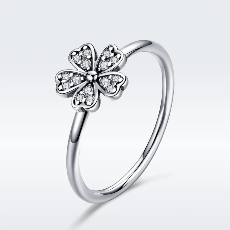 (Bild für) Gänseblümchen-Ring im Pandora-Stil, Silber - SCR398 - Ansicht 3
