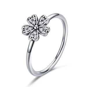 (Bild für) Gänseblümchen-Ring im Pandora-Stil, Silber - SCR398