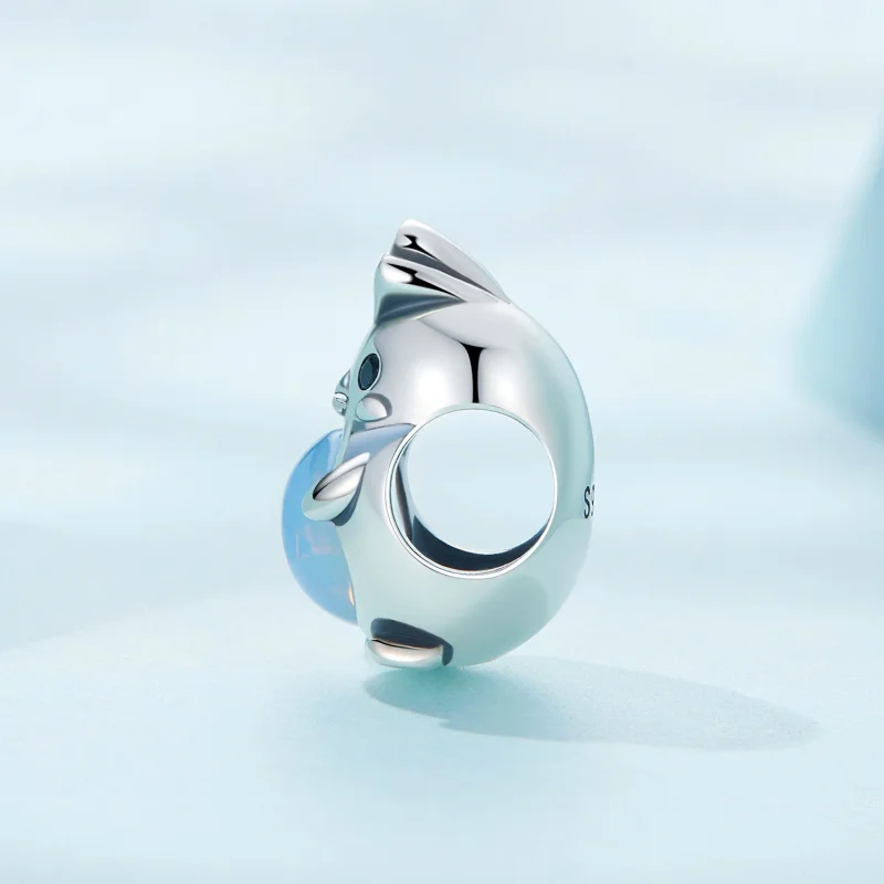 (Bild für) Huhn-Charm im Pandora-Stil - SCC2409 - Ansicht 3