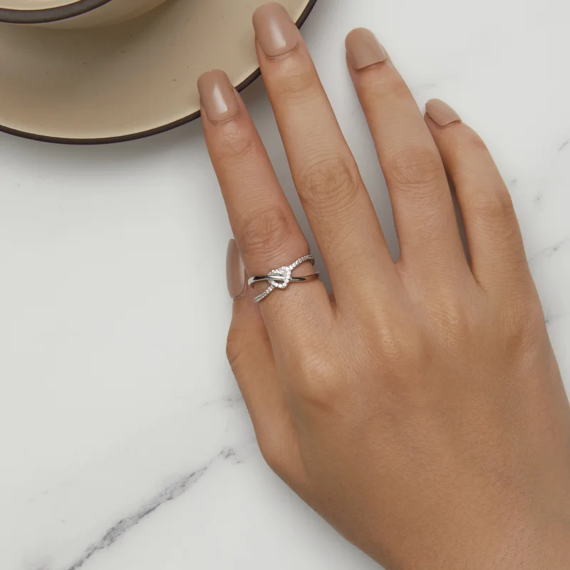 (Bild für) Liebesknoten Ring Pandora - BSR464 - Ansicht 5