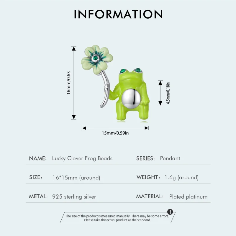 (Bild für) Pandora Anhänger Frosch - SCC2488 - Ansicht 4