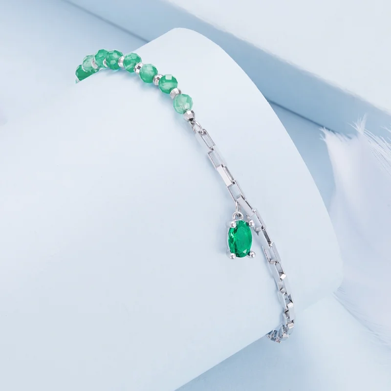 (Bild für) Pandora Armband Grün - BSB128 - Ansicht 3